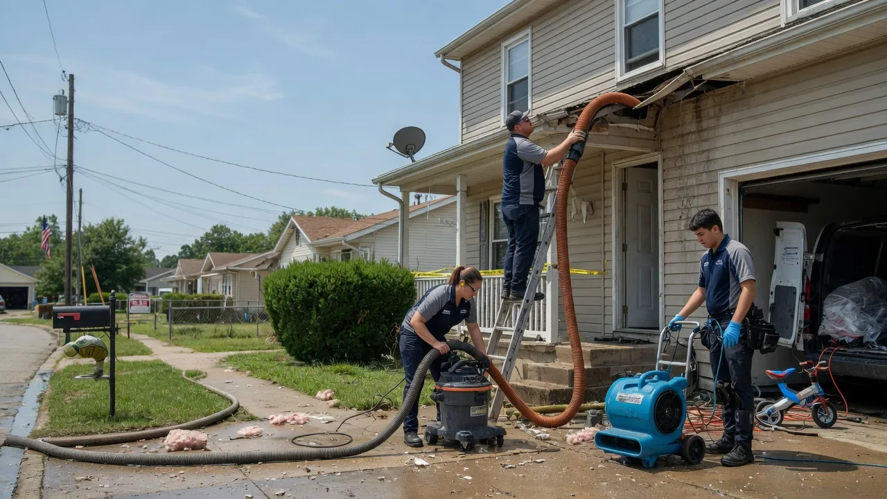Water Damage Restoration in Marshall, AR near me